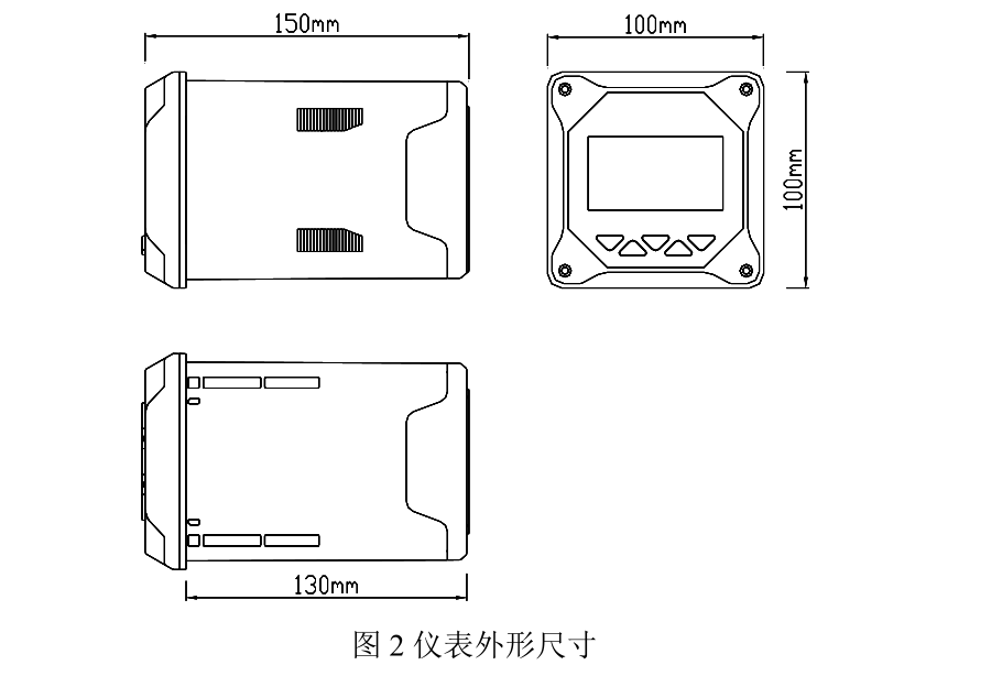 米科在线电导率测试仪尺寸